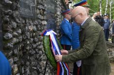 Minister Vučević attends Colonel Milenko Pavlović Remembrance Day ceremony