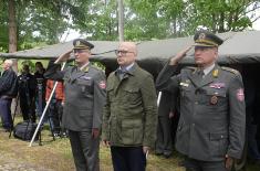 Minister Vučević attends Colonel Milenko Pavlović Remembrance Day ceremony