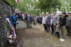 Minister Vučević attends Colonel Milenko Pavlović Remembrance Day ceremony