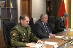 Minister Vučević meets with Ambassador of Belarus Brylev