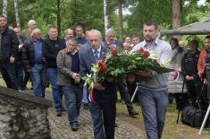 Minister Vučević attends Colonel Milenko Pavlović Remembrance Day ceremony