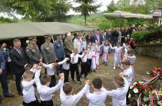 Minister Vučević attends Colonel Milenko Pavlović Remembrance Day ceremony