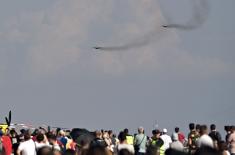 SAF aircraft at air show in Skopje