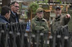 Chief of General Staff visits Zastava Arms JSC