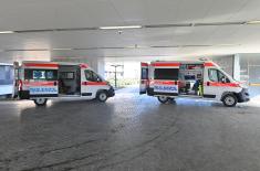 New 15 Ambulances for Military Health Care System