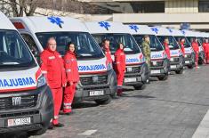 New 15 Ambulances for Military Health Care System