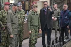 Chief of General Staff visits Zastava Arms JSC