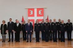 Minister Stefanović presents decorations to members of Ministry of Defence and Serbian Armed Forces