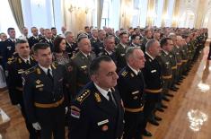 Minister Stefanović presents decorations to members of Ministry of Defence and Serbian Armed Forces