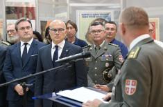 Minister Vučević opens exhibition “Papers of a Time – German War Propaganda 1941-1944“