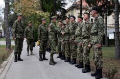 Visit to Training Command units in Kruševac garrison