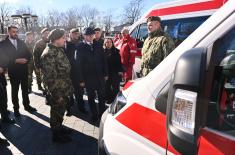 New 15 Ambulances for Military Health Care System