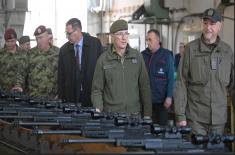 Chief of General Staff visits Zastava Arms JSC