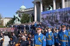 Commissioning ceremony for new officers of Serbian Armed Forces