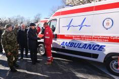 New 15 Ambulances for Military Health Care System