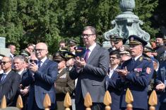 Commissioning ceremony for new officers of Serbian Armed Forces