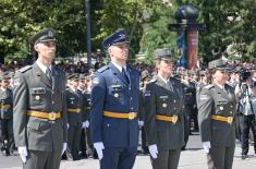 Commissioning ceremony for new officers of Serbian Armed Forces