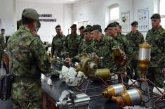 Visit to Training Command units in Kruševac garrison