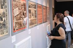 Minister Vučević opens exhibition “Papers of a Time – German War Propaganda 1941-1944“