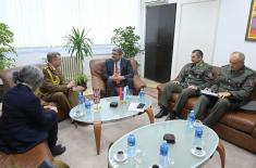 State Secretary Starović meets with Head of British Army Medical Services General Hodgetts