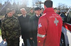 Нових 15 санитетских возила за војно здравство 