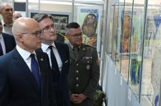 Minister Vučević opens exhibition “Papers of a Time – German War Propaganda 1941-1944“