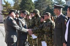 Обележавање празника 608. логистичке базе и Центра за обуку копнене војске