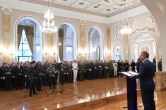 Minister Stefanović presents decorations to members of Ministry of Defence and Serbian Armed Forces