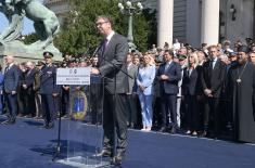 Commissioning ceremony for new officers of Serbian Armed Forces