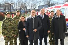 Нових 15 санитетских возила за војно здравство 