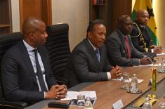 Састанак министра Вучевића са председником Владе Сао Томе и Принсипе Тровоадом