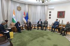 Minister of Defence meets with Ambassador of India
