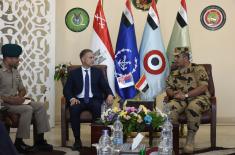 Minister Stefanović finishes three-day official visit to Egypt