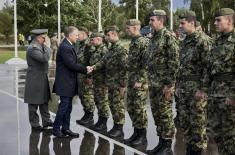 Minister Stefanović attends Tank Biathlon finals