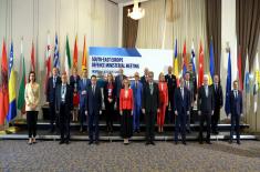 Učešće na sastanku Procesa saradnje ministara odbrane Jugoustočne Evrope
