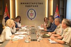 Minister Stefanović holds meeting to discuss defence industry