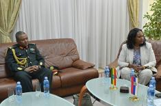 State Secretary Starović meets with Ethiopian State Minister of Defence Martha Luigi