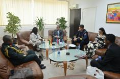 Састанак државног секретара Старовића са државном министарком у Министарству одбране Етиопије Мартом Луиђи