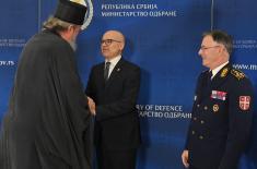 Minister of Defence and Chief of General Staff host New Year and Christmas reception