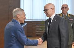Minister Vučević Meets Ambassador of the Russian Federation Botsan-Kharchenko