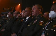 Minister Stefanović at Military Army Games closing ceremony in Moscow