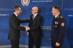 Minister of Defence and Chief of General Staff host New Year and Christmas reception