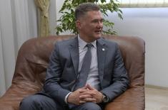 Assistant Minister Bandić meets with outgoing Ambassador of Cyprus Theophylactou