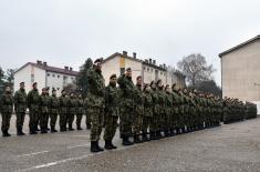 Training of civilian candidates for Serbian Armed Forces non-commissioned officers