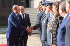 Meeting between ministers Vučević and Petrides