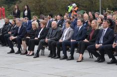 Commemoration of Remembrance Day of Suffering of Serbs, Jews and Roma Held in Jajinci