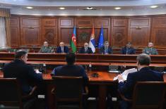 Minister Vučević meets with Azerbaijani delegation