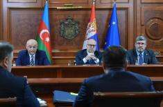 Minister Vučević meets with Azerbaijani delegation