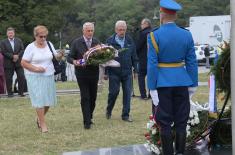 Commemoration of Remembrance Day of Suffering of Serbs, Jews and Roma Held in Jajinci