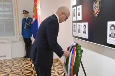 Minister Vučević Visits Military Security Agency